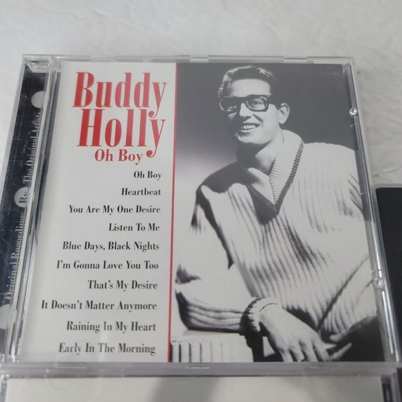 Lot of 3 Buddy Holly Audio CD's Oh Boy 1994 2000 Not Fade Away 1996 - Picture 3 of 7